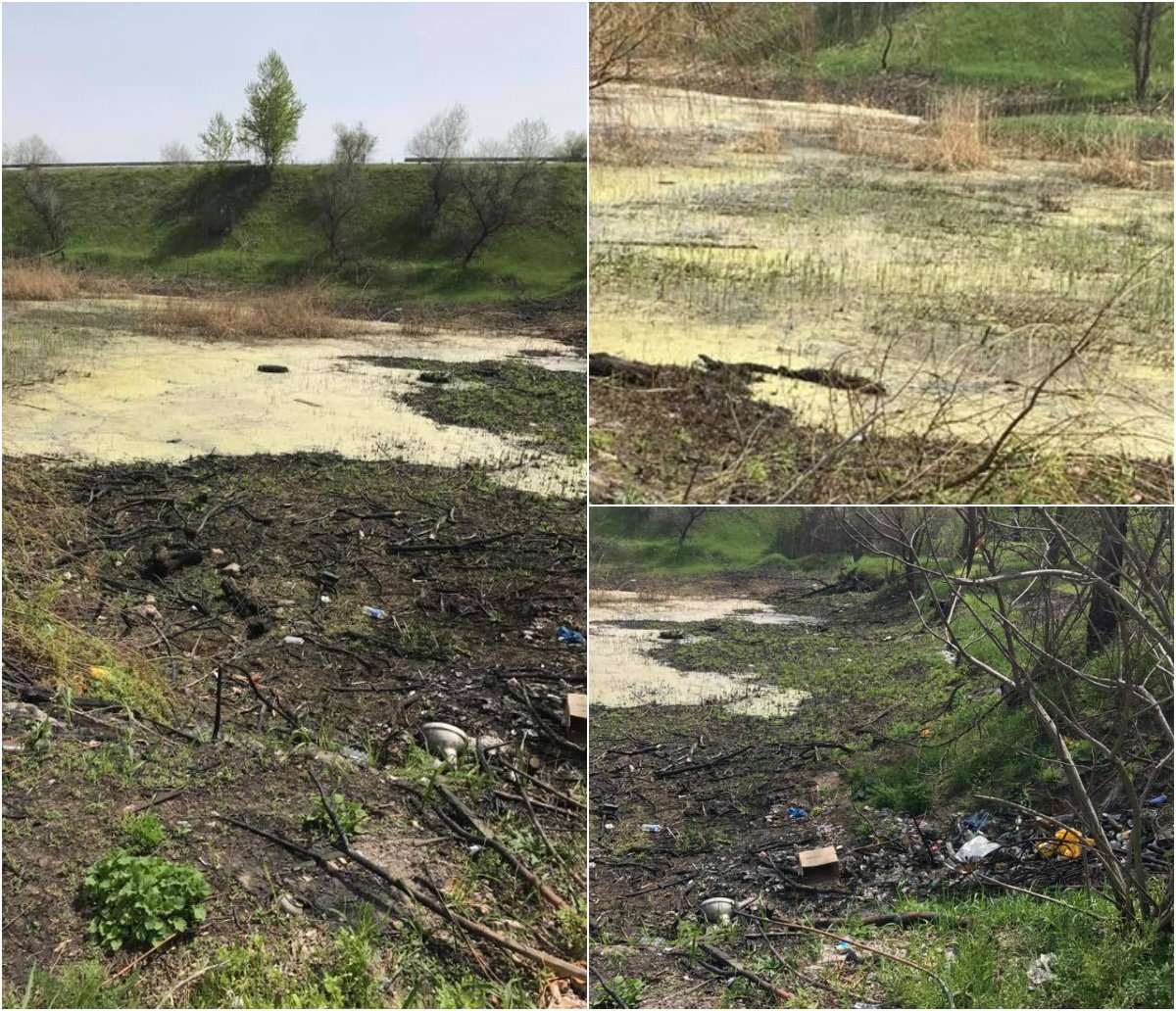 Экологическая катастрофа: под Днепром появилось огромное "химическое" озеро 2