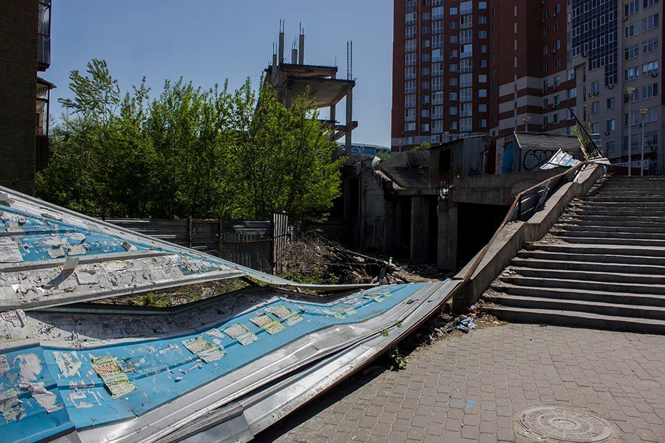 Свалка в центре города: как сейчас выглядит бульвар Кучеревского 2
