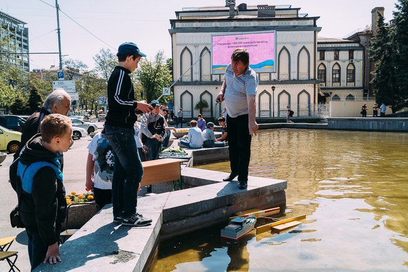 В Днепре состоялись соревнования по судомодельному спорту 17