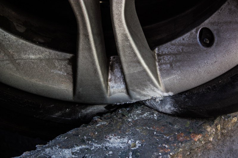 ДТП на Харьковской: Фура зацепила BMW 5