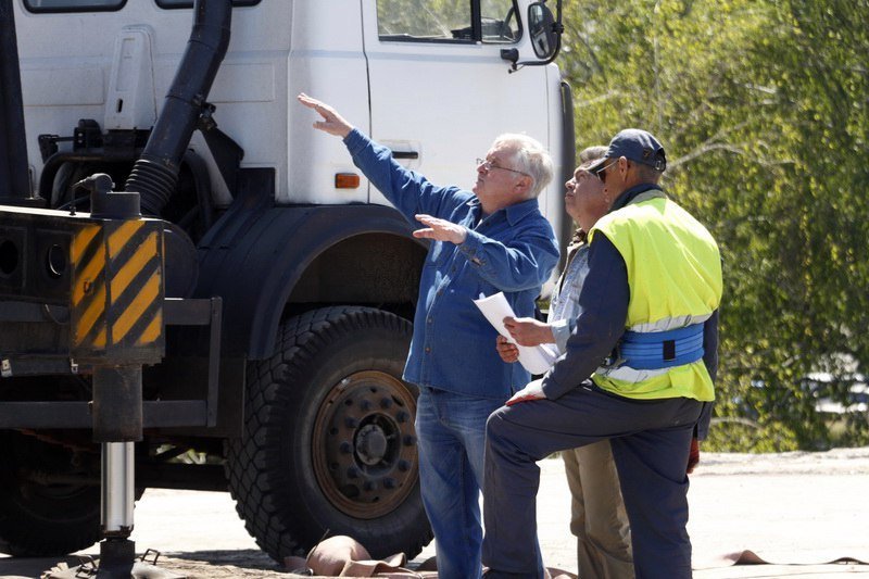 Как проходит ремонт Нового моста: устанавливают опоры 3