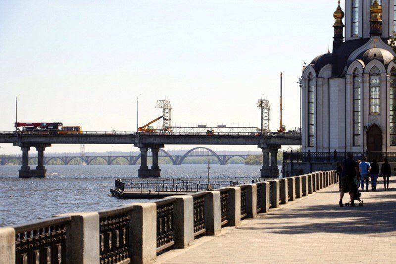 Как проходит ремонт Нового моста: устанавливают опоры 7