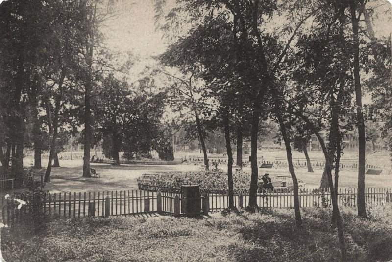 Было - стало: парк Глобы в период между войнами и сейчас 6