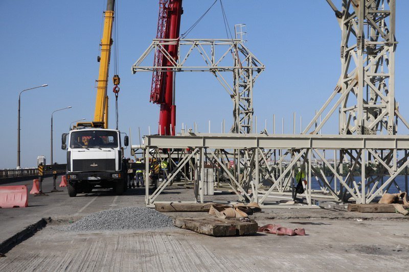 Ремонтники рассказали, когда начнут восстанавливать балки Центрального моста 2