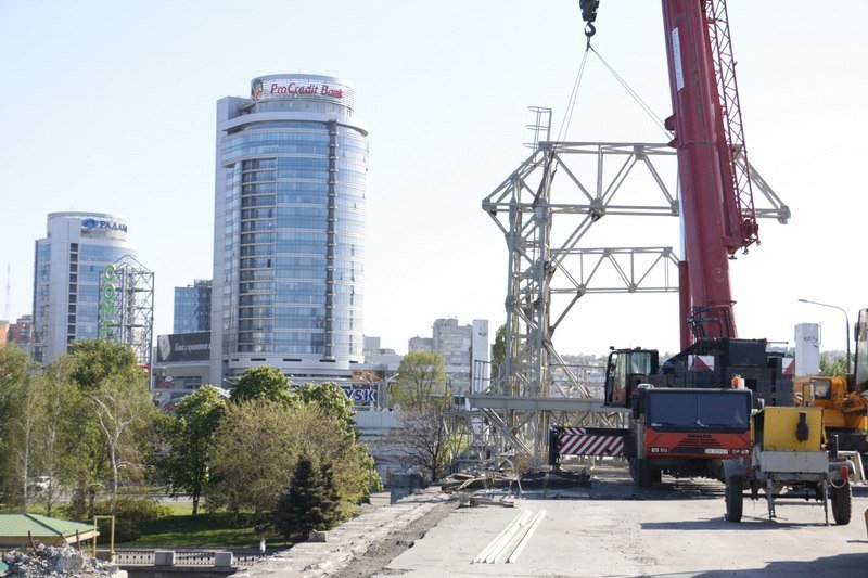 Ремонтники рассказали, когда начнут восстанавливать балки Центрального моста 6
