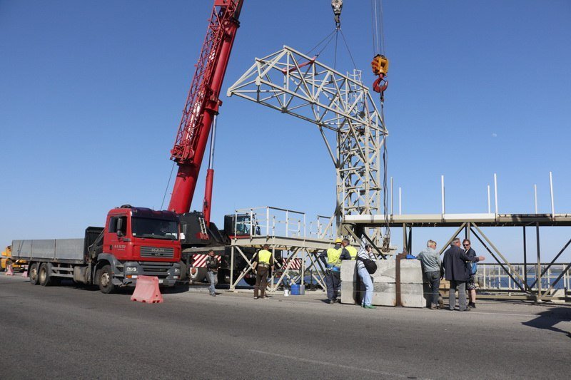Ремонтники рассказали, когда начнут восстанавливать балки Центрального моста 11