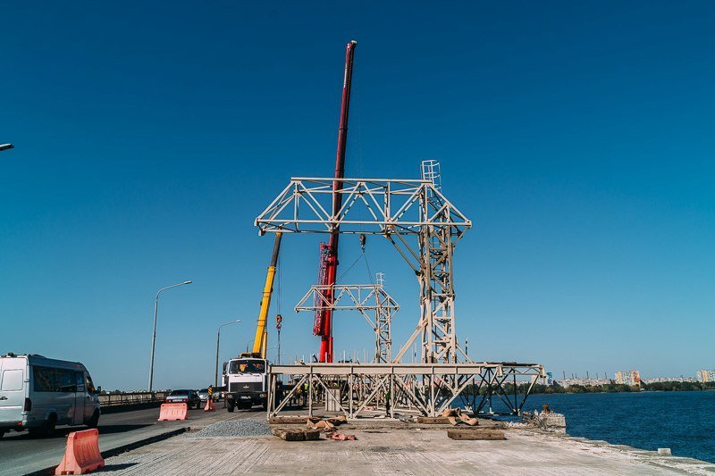 Ремонтники рассказали, когда начнут восстанавливать балки Центрального моста 12