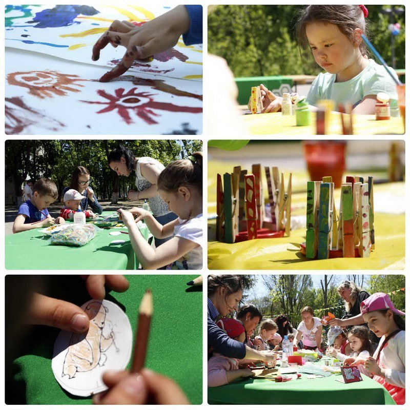 Мимы, конкурсы и музыка: в двух парках Днепра открыли летний сезон 1