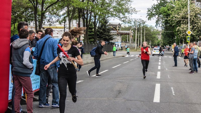 Марина Филатова провела ежегодную спортивную эстафету в честь Дня Победы 21