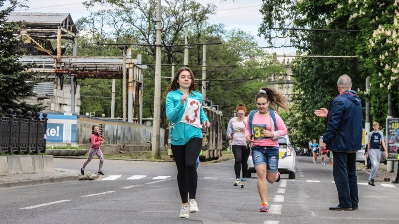 Марина Филатова провела ежегодную спортивную эстафету в честь Дня Победы 23