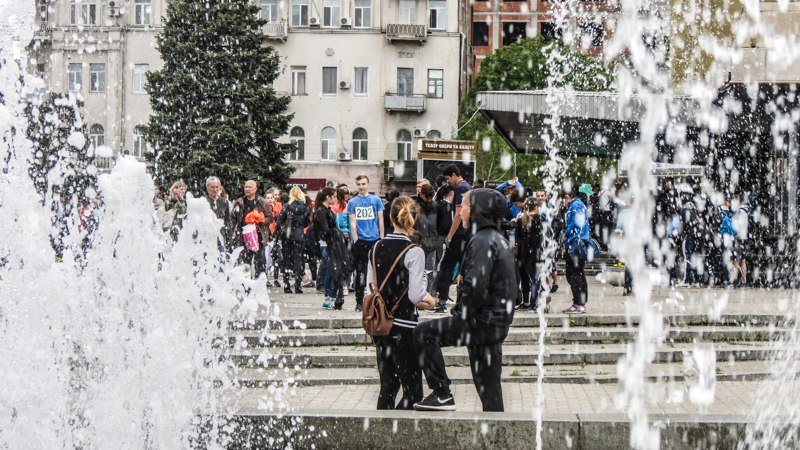 Марина Филатова провела ежегодную спортивную эстафету в честь Дня Победы 28