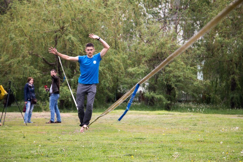 Парад роллеров, прыжки на батуте и скалолазание: в Днепре прошел фестиваль экстремального спорта 4