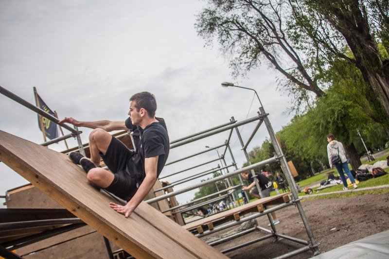 Парад роллеров, прыжки на батуте и скалолазание: в Днепре прошел фестиваль экстремального спорта 5