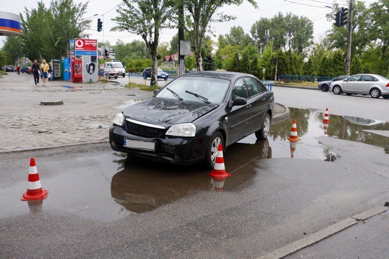ДТП на Солнечном: Chevrolet Lacetti сбил пешехода 1