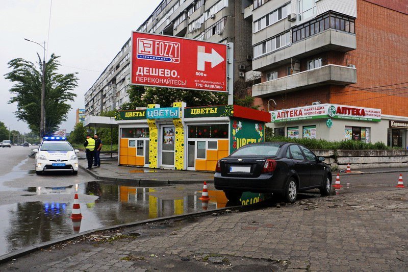 ДТП на Солнечном: Chevrolet Lacetti сбил пешехода 4