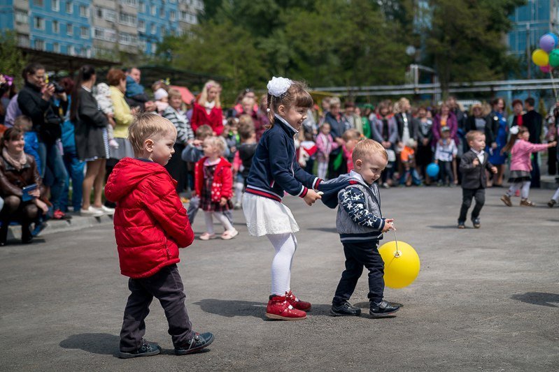 Борис Филатов и Валентин Резниченко открыли новый современный детсад на ж/м Левобережный-3 13