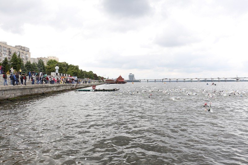 На пределе возможностей: в Днепре прошел Открытый чемпионат Украины по триатлону 3