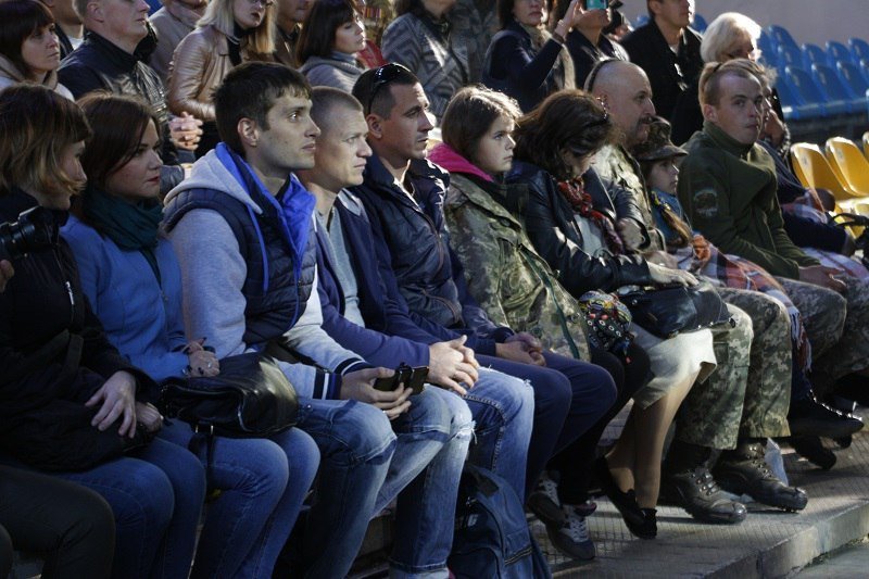 В Днепре прошел фестиваль "Песни, рожденные в АТО" 2