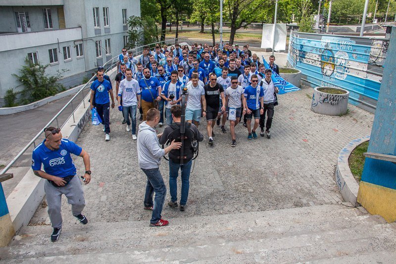 В Днепре снимают клип в поддержку футбольного клуба города 6