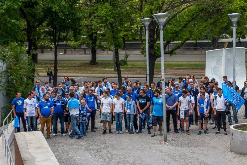 В Днепре снимают клип в поддержку футбольного клуба города 13