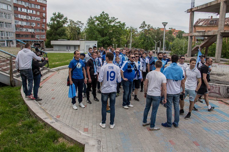 В Днепре снимают клип в поддержку футбольного клуба города 14