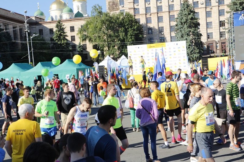 В Днепре стартовал полумарафон Interpipe Dnipro Half Marathon 4