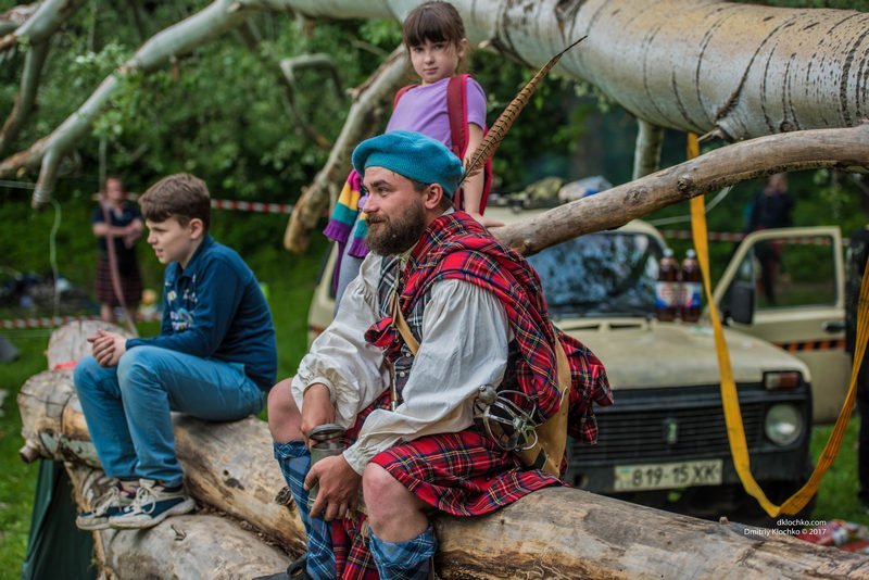 Килты, фаер-шоу и лошади: в Днепре прошли Межрегиональные горские игры 1