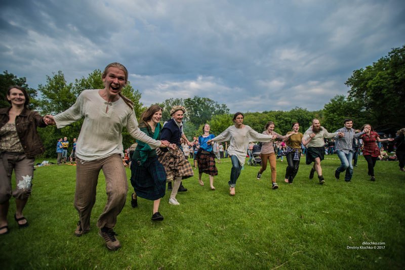 Килты, фаер-шоу и лошади: в Днепре прошли Межрегиональные горские игры 9