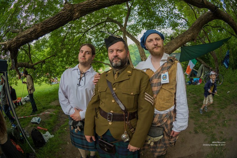 Килты, фаер-шоу и лошади: в Днепре прошли Межрегиональные горские игры 11