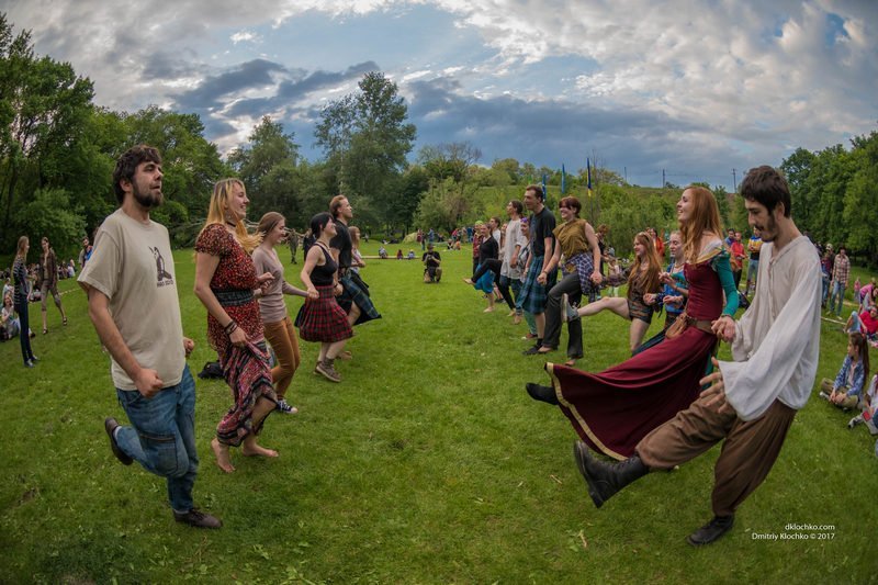 Килты, фаер-шоу и лошади: в Днепре прошли Межрегиональные горские игры 14