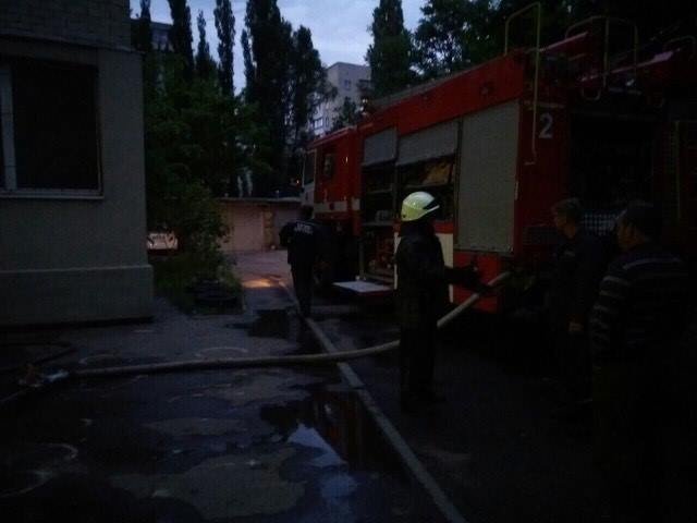 Пожар на Ярослава Мудрого: погиб мужчина 1