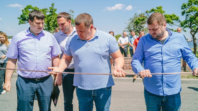 На Набережной Филатов проверил, как восстанавливают маршрут №13 4