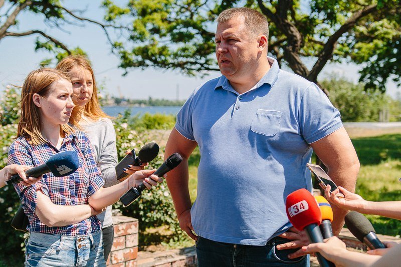 На Набережной Филатов проверил, как восстанавливают маршрут №13 6