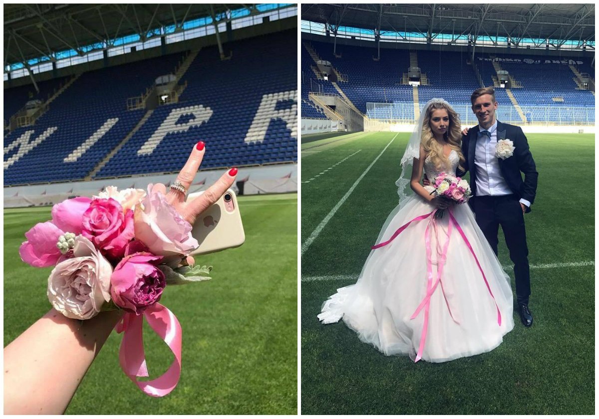 Экс-игрок "Днепра" Валерий Лучкевич женился: как это было 3