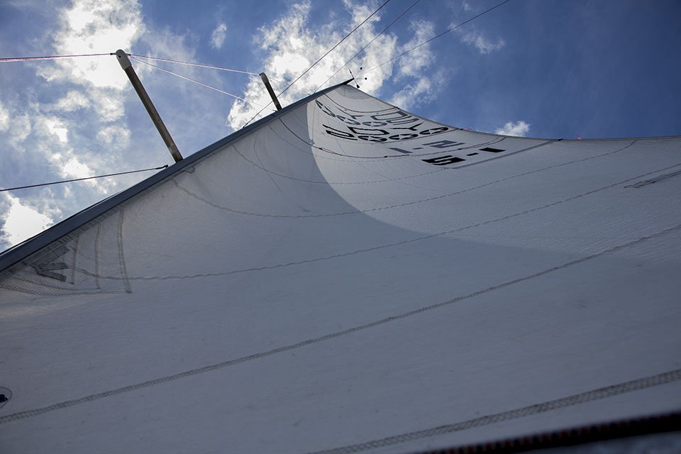 Ветер в парусах: в Днепре прошла регата "День журналиста" 9