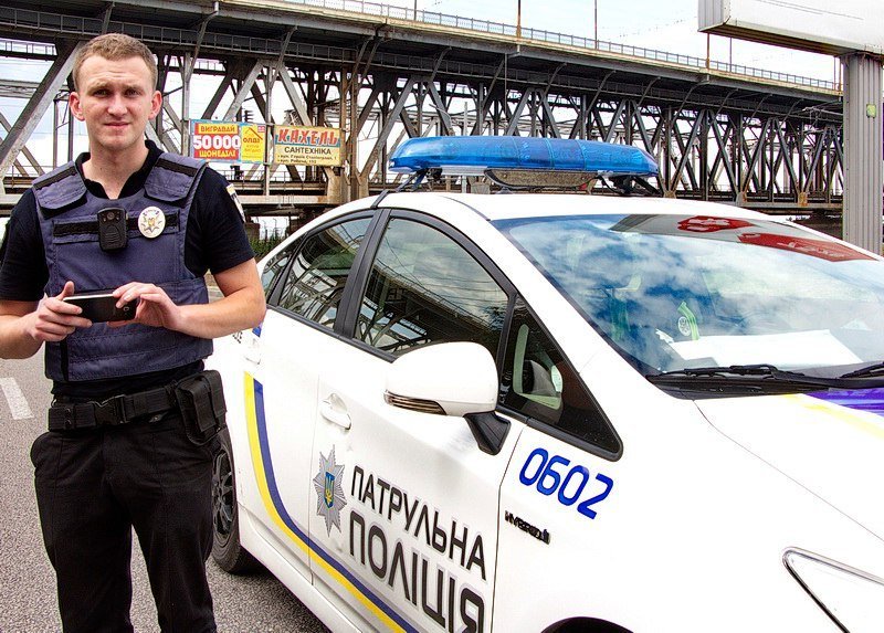 ДТП на Набережной Заводской: столкнулись грузовик DAF и Skoda 6