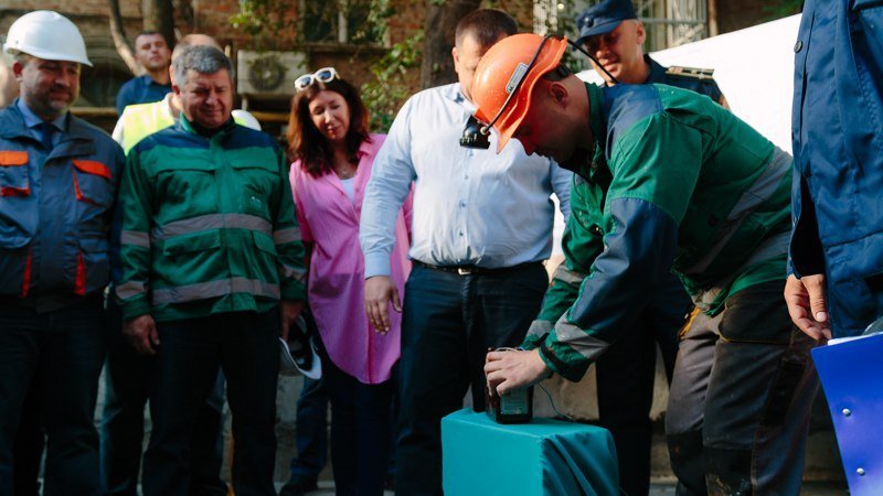 В центре Днепра начались взрывные работы 5