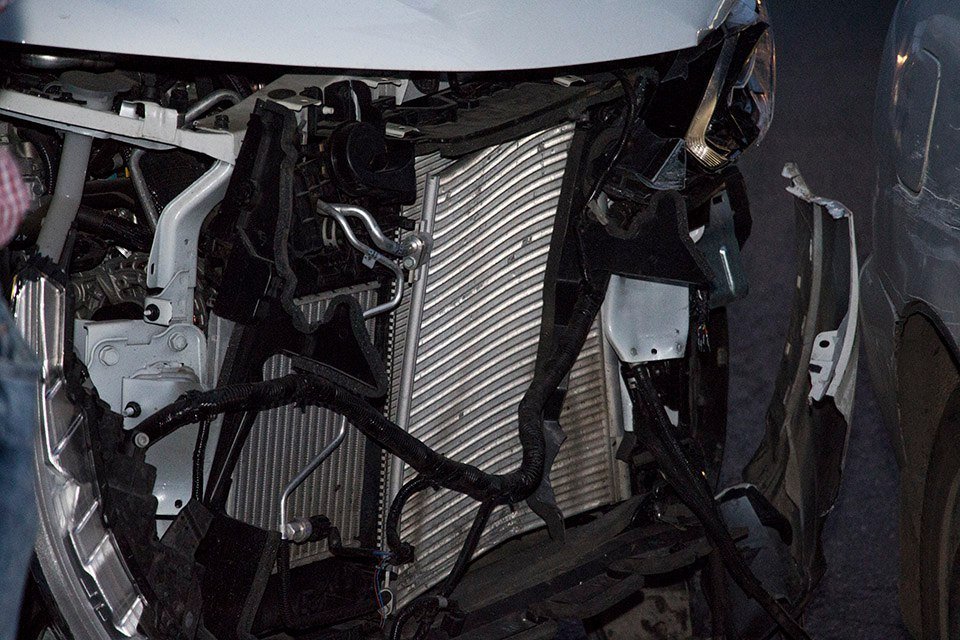 ДТП на Чернышевского: столкнулись Nissan и Daewoo 6