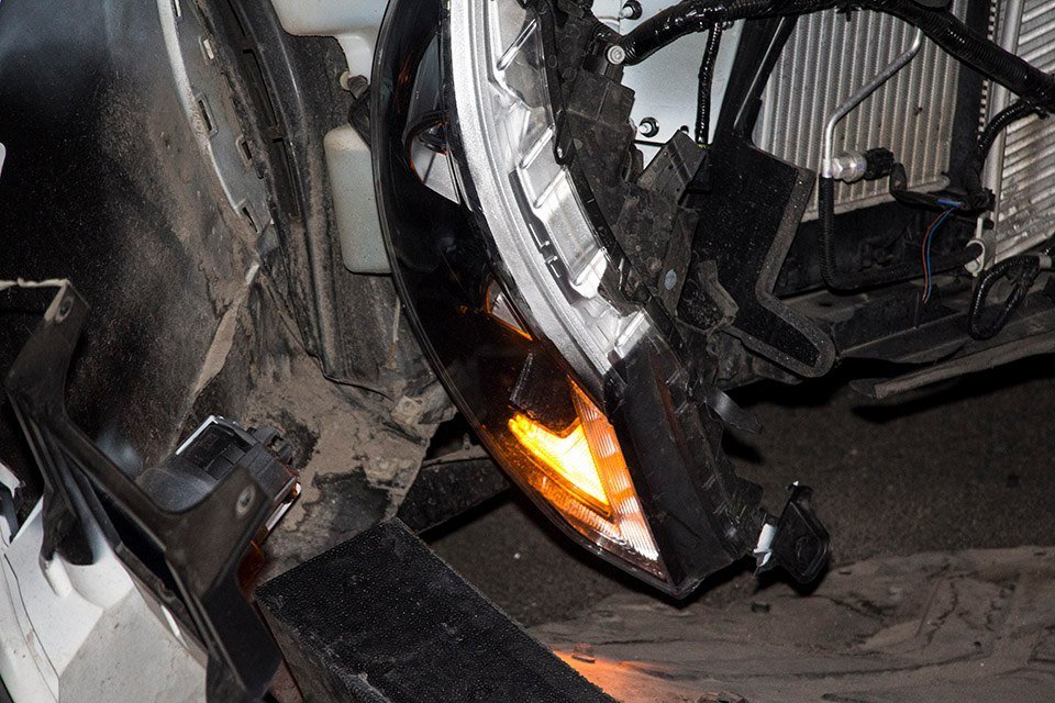 ДТП на Чернышевского: столкнулись Nissan и Daewoo 7