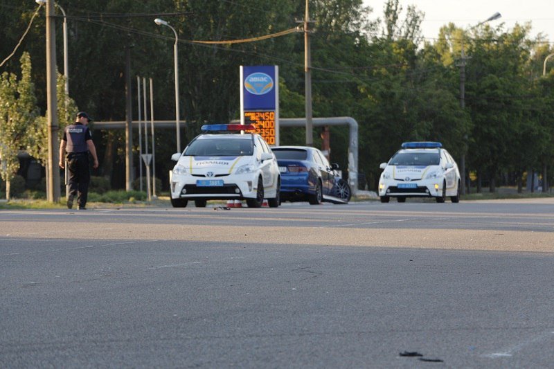 ДТП на Набережной Победы: столкнулись Honda и Daewoo Nexia 5