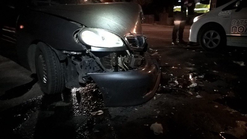 ДТП на Мануйловском проспекте: Daewoo Lanos столкнулся лоб в лоб с Chevrolet 2