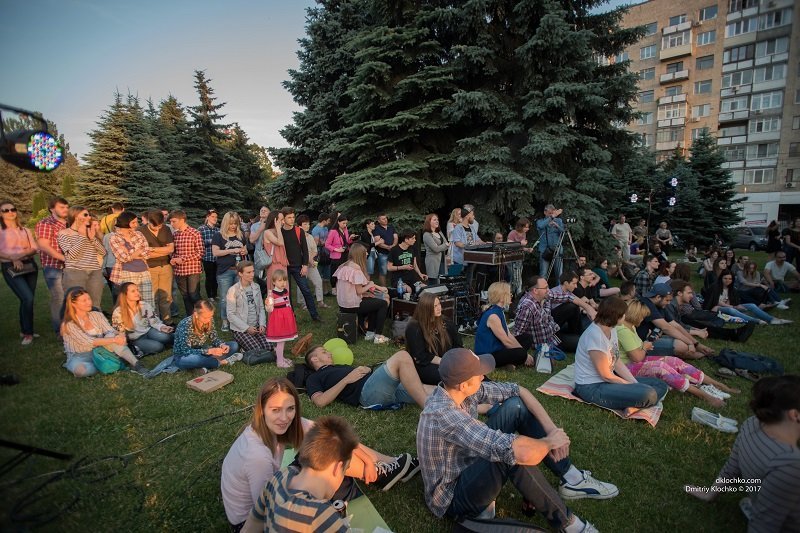 Джаз под открытым небом: в Днепре состоялся концерт "Молодой Пирс" 1