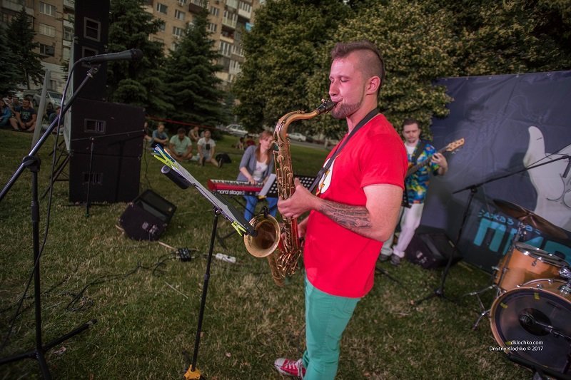Джаз под открытым небом: в Днепре состоялся концерт "Молодой Пирс" 18