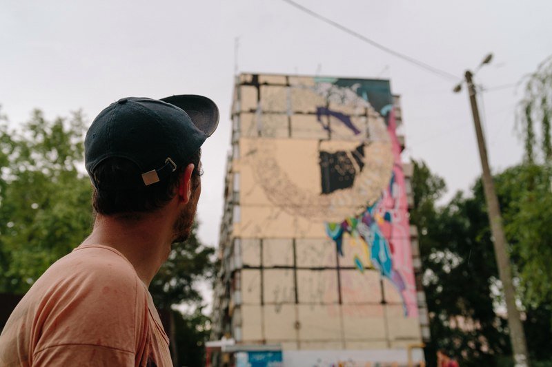 В Днепре стартовал фестиваль уличного стрит-арта "Mural Fest Dnipro" 6