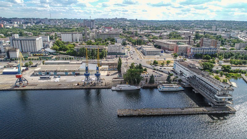 В Днепре заметили яхту Корбана: вид с высоты птичьего полета 1