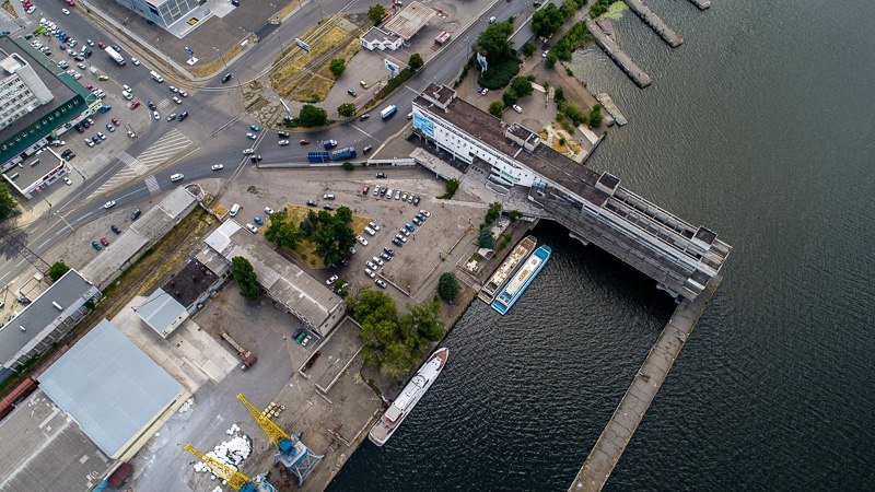 В Днепре заметили яхту Корбана: вид с высоты птичьего полета 3
