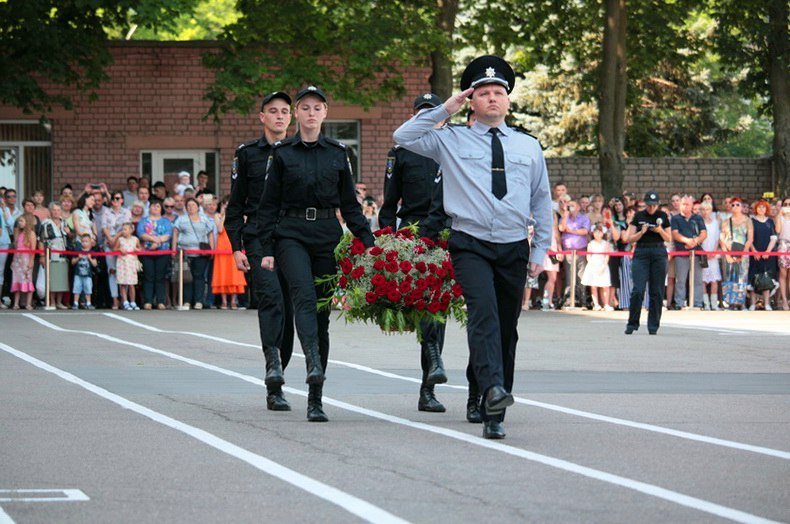 Присяга патрульных полицейских в Днепре: как это было 6