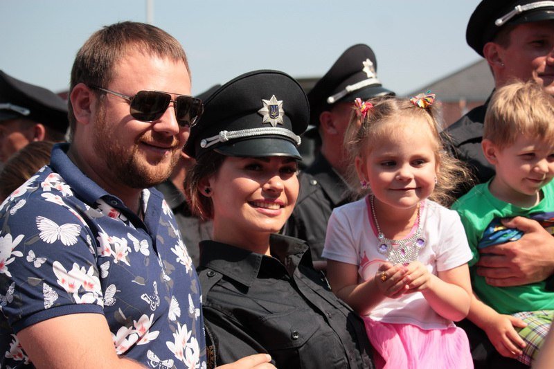 Присяга патрульных полицейских в Днепре: как это было 14