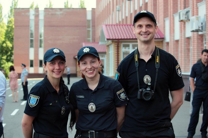 Присяга патрульных полицейских в Днепре: как это было 18