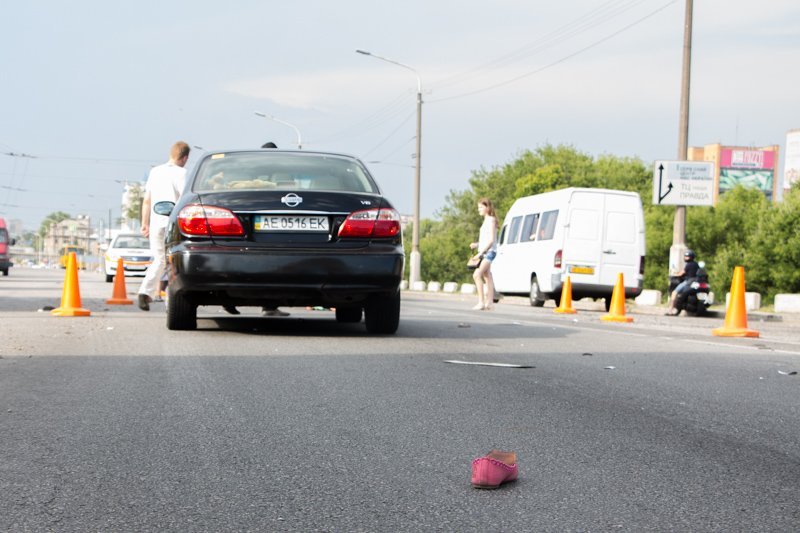 Страшное ДТП на Новом мосту: инвалид сбил 13-летнюю девочку 1